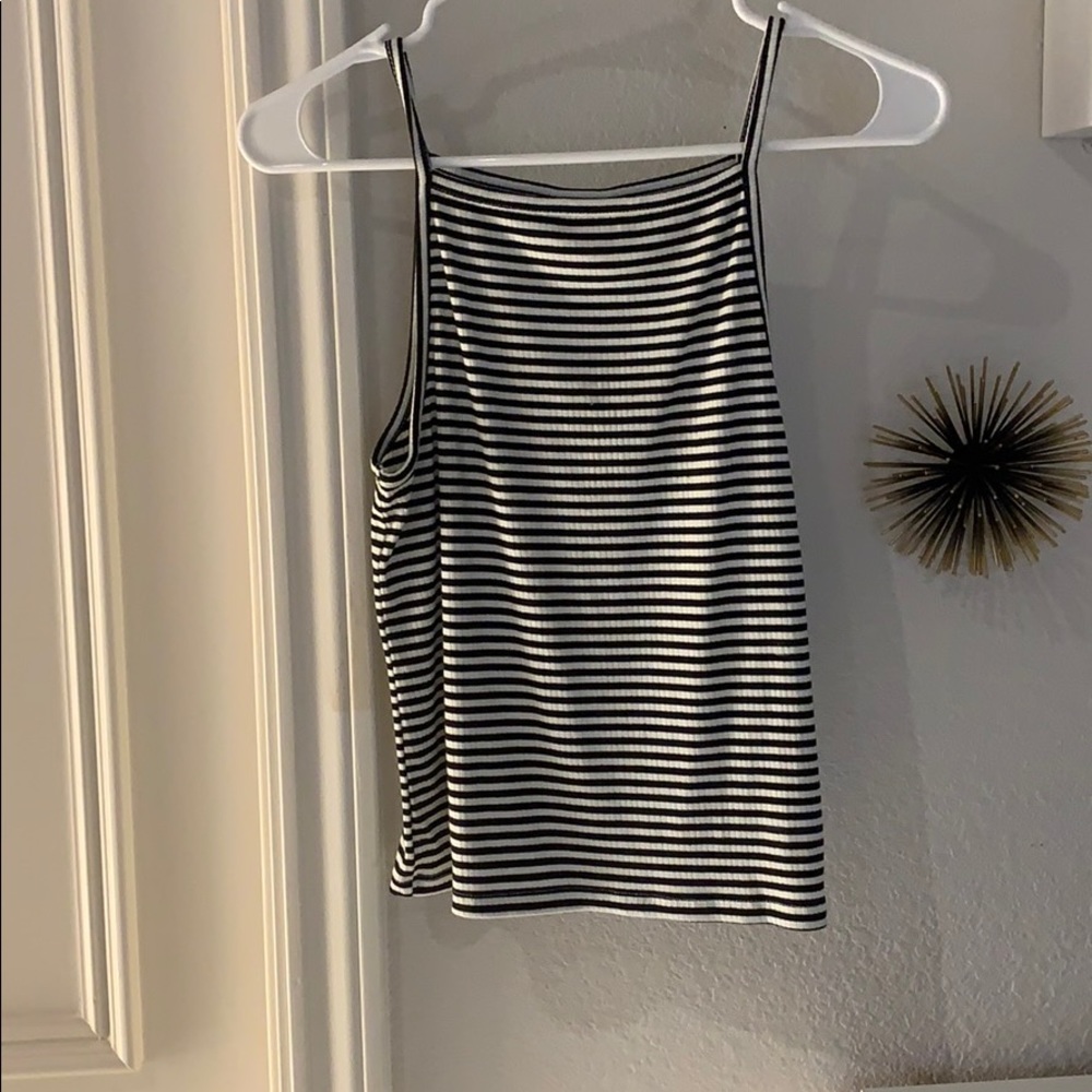 Black and White Tank top/ Cami